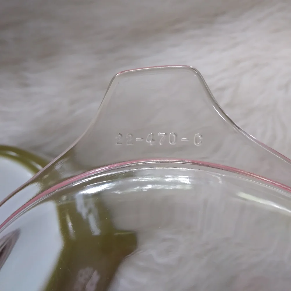 PYREX  473B  Spring Blossom Crazy Dasiy 1L Casserole Dish &Lid